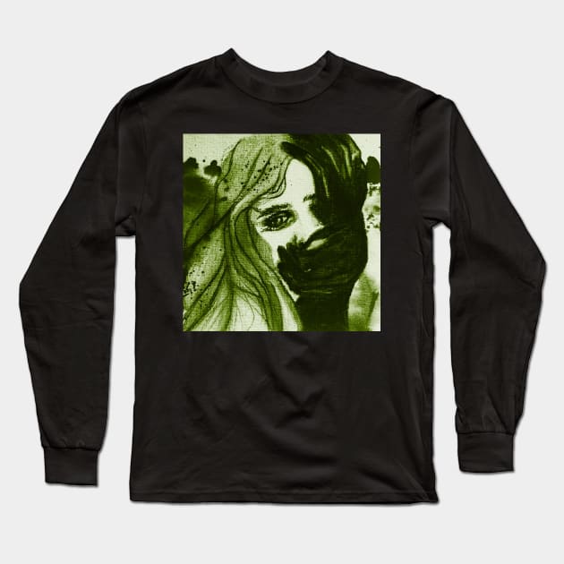 Fear Long Sleeve T-Shirt by teenamarie23art